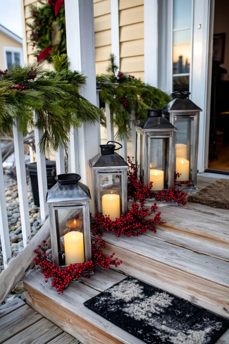 15 Christmas Decor Ideas for a Front Porch DIY That's Simple but Stunning