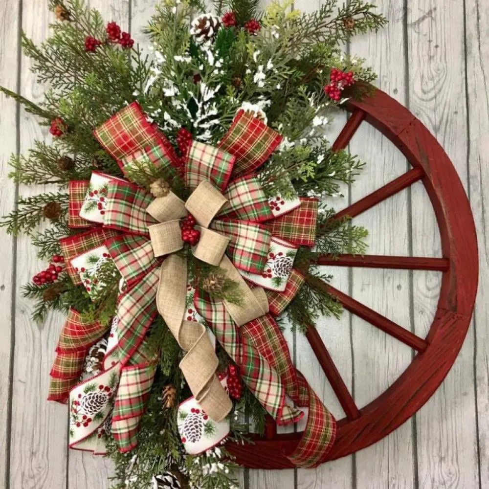 15 Christmas Wreath, Farmhouse Wreaths for Front Kosovo | Ubuy