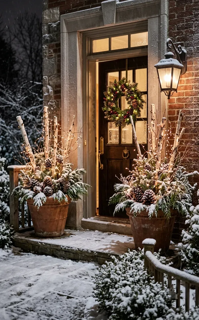 15 Fairy Light Ideas for a Magical Winter Porch - SpaceOfMuse