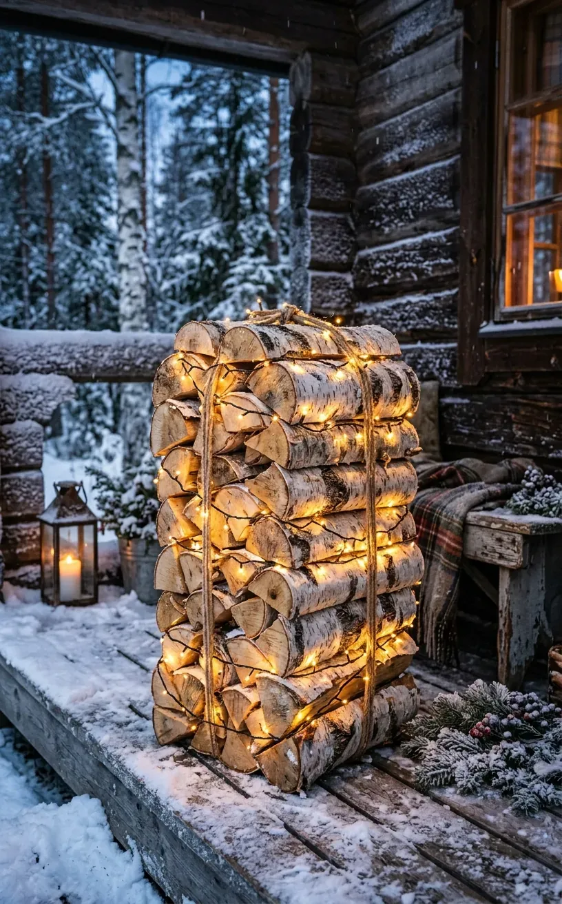 15 Fairy Light Ideas for a Magical Winter Porch - SpaceOfMuse