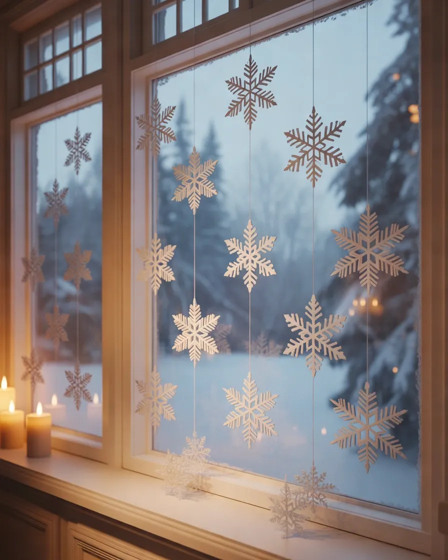 15 Windows Christmas Decoration Ideas to Make Your Home Feel Magical