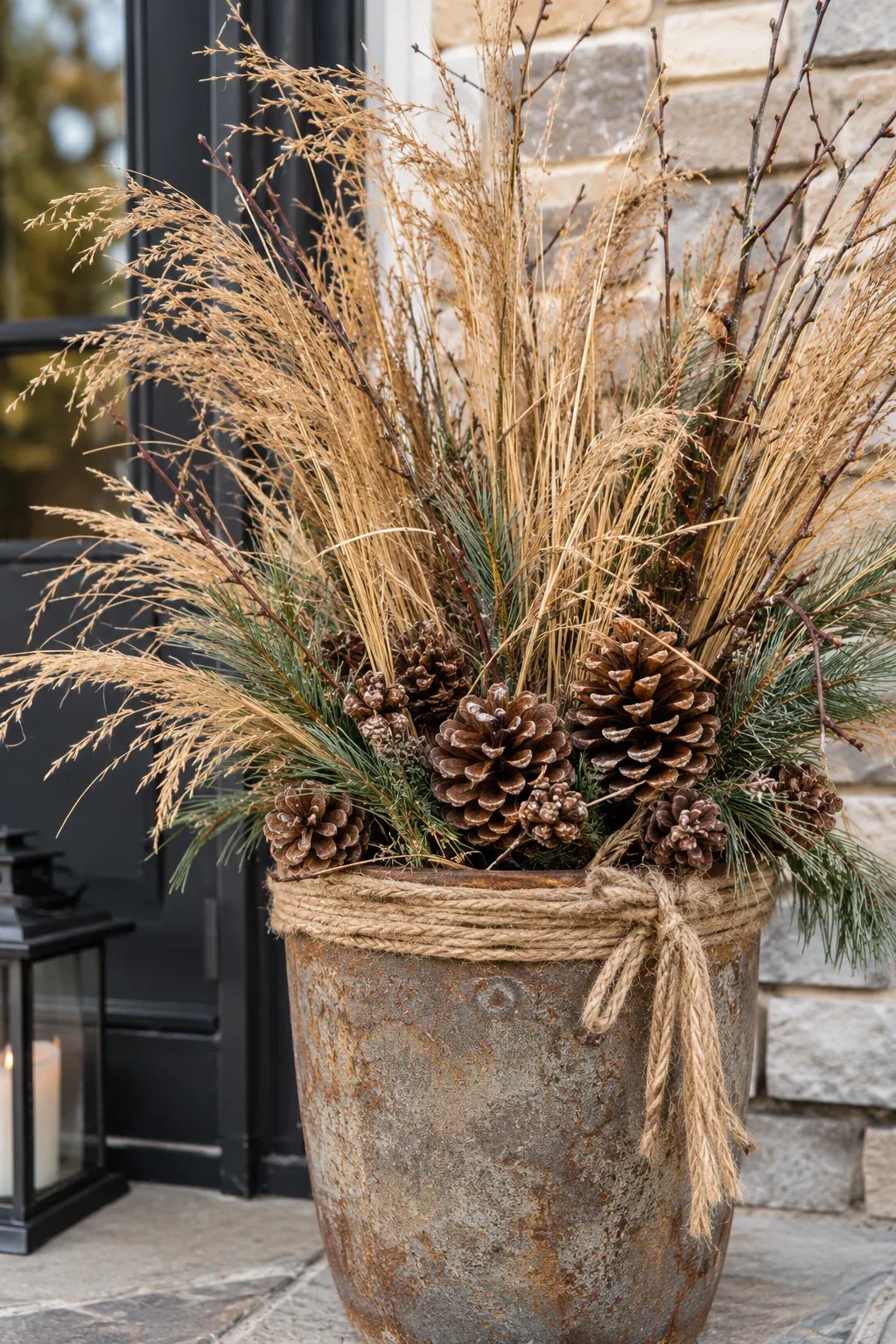 15 Winter Container Planters That Still Look Good in February - HavenSprout