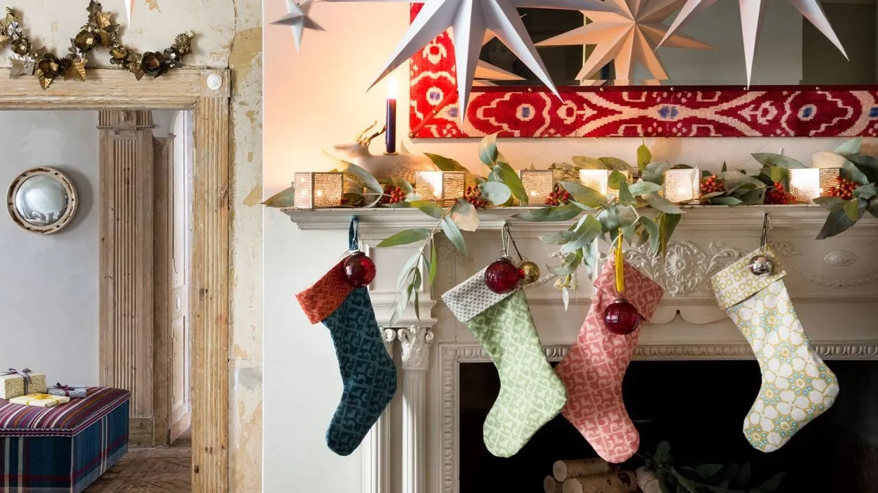 16 stylish Christmas stockings to deck the halls with | House & Garden