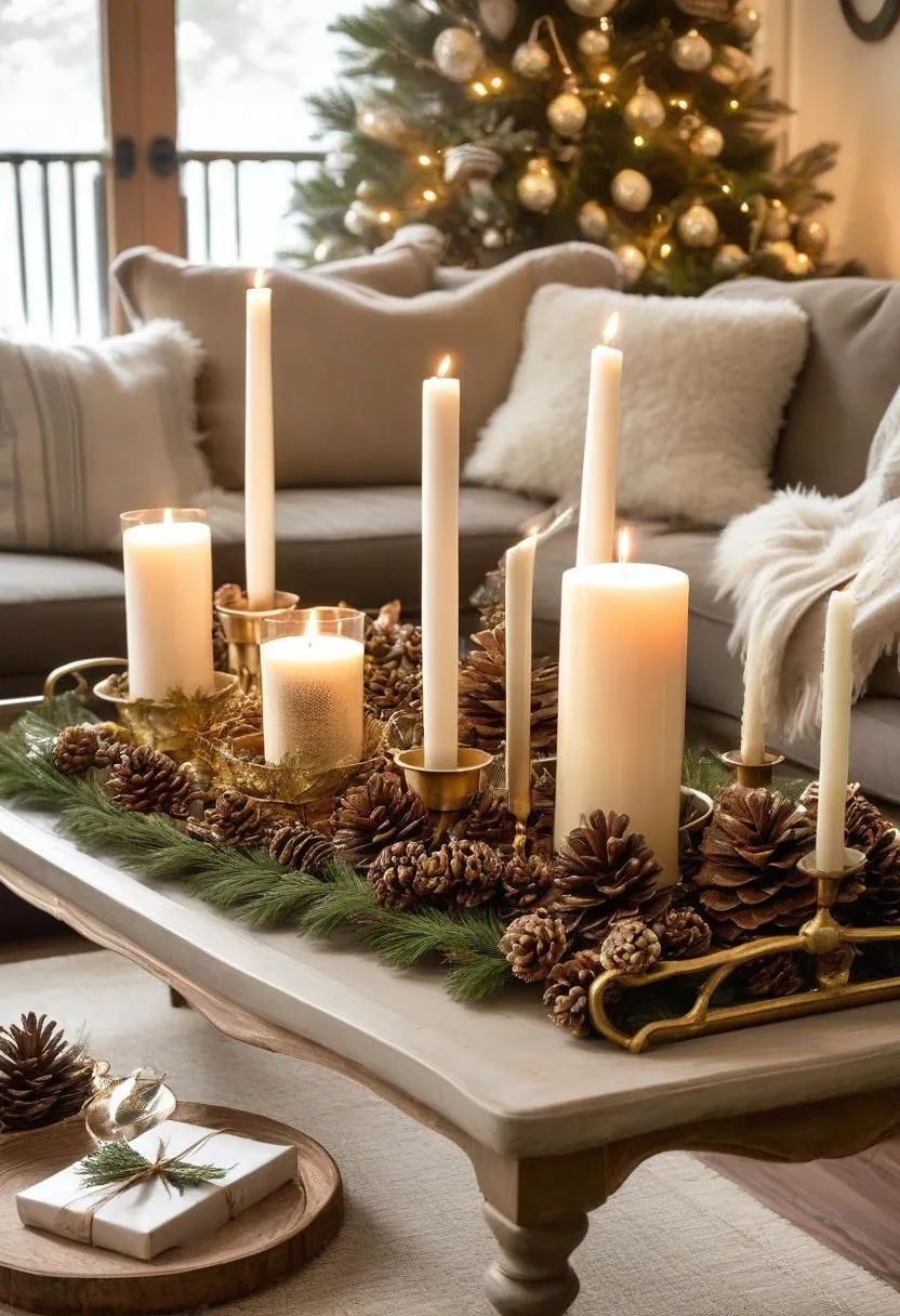 17 Christmas Coffee Table Decor Ideas You'll Want to Steal This Holiday  Season! - InspoGalaxy