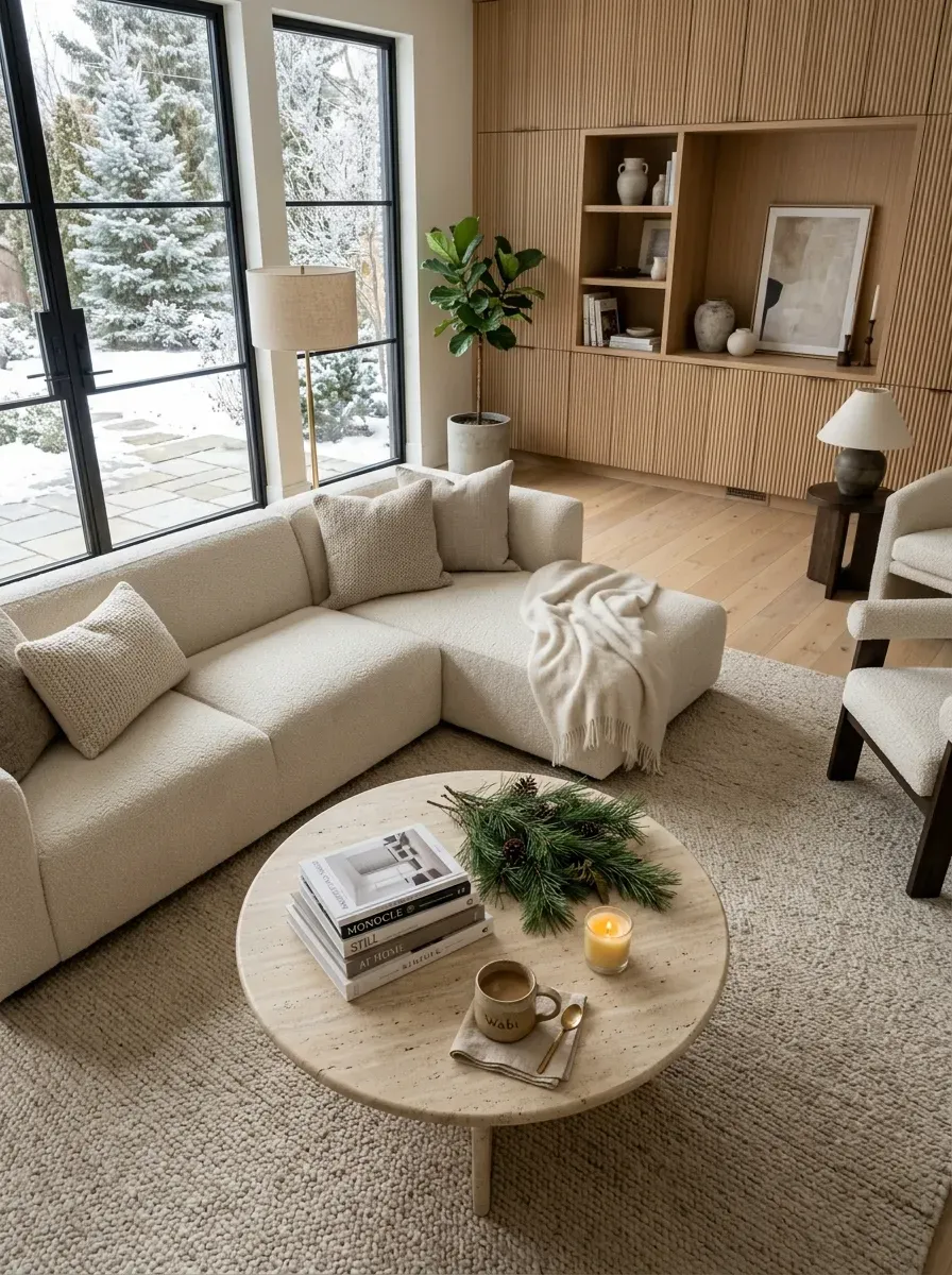 18 Christmas Decor Ideas for a Cozy Modern Living Room