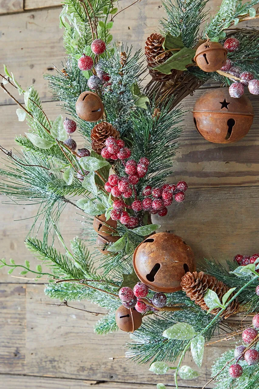 18' Rustic Bell Wreath
