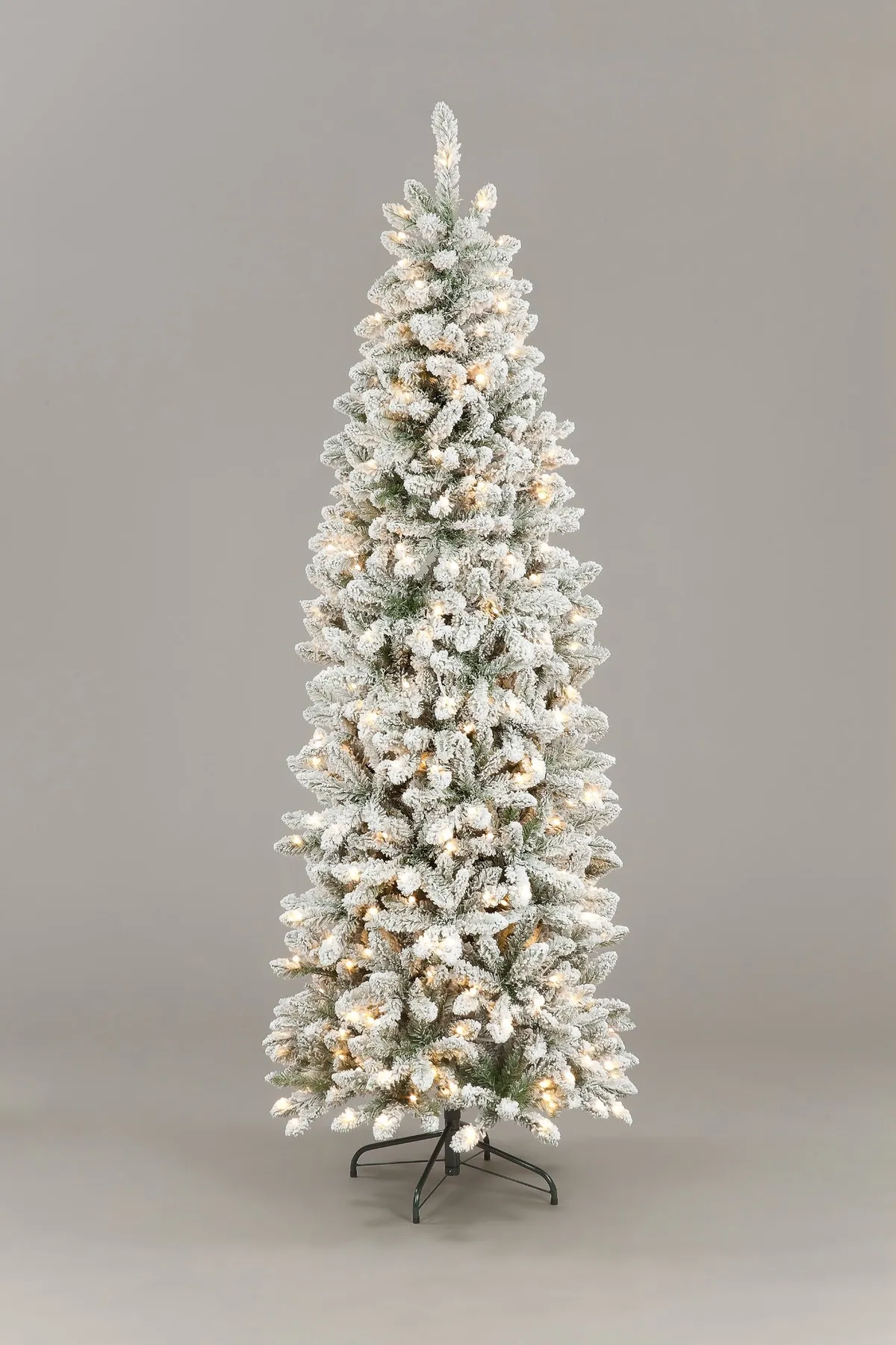 180cm Pre-Lit Snowshoe Spruce Slim w/250 Warm White LEDs Christmas Tre – Christmas Trees and Lights