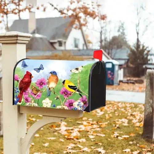 1pc, classic leopard print mailbox covers leopard mailbox wraps for holiday  garden yard decor standard size 21x18inch | High-quality & Affordable | Temu