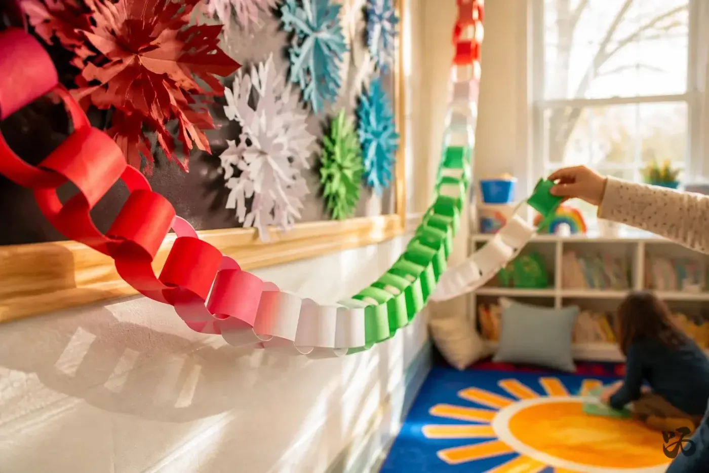 20 DIY Classroom Christmas Decorations Made From Paper - Shinku Studio
