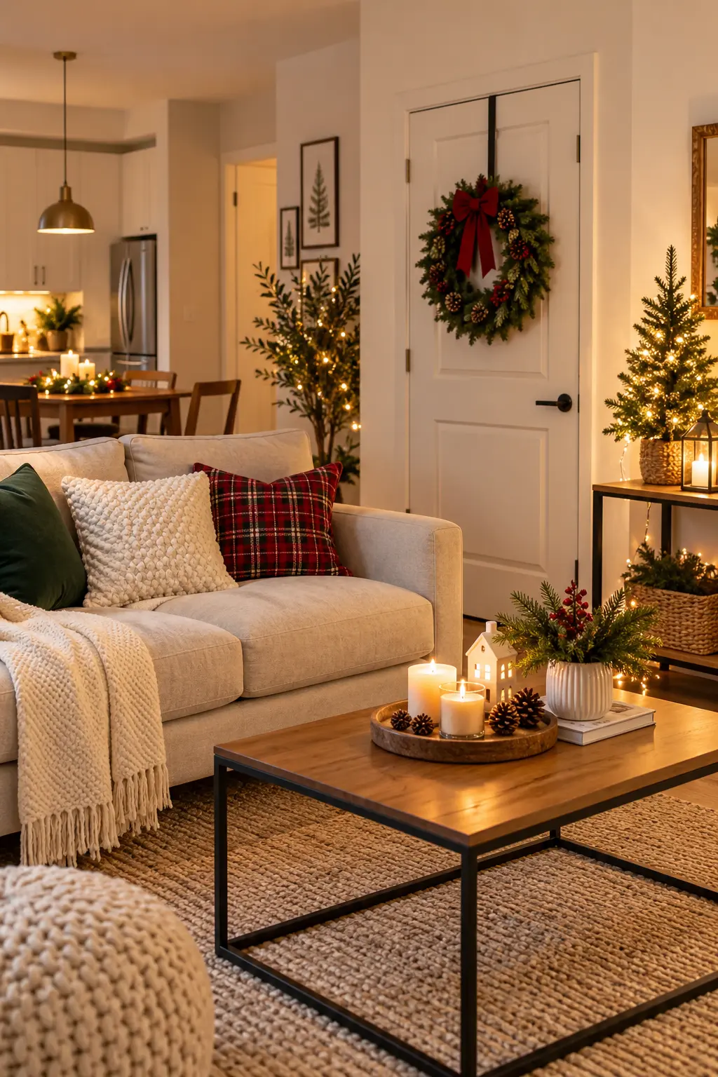 20 Small Apartment Christmas Decor Ideas (Cozy & Clutter-Free)