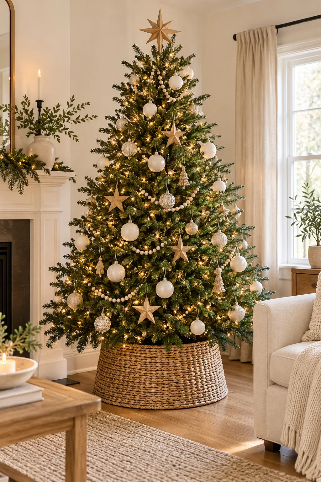 22 Budget-Friendly Neutral Christmas Decor Ideas That Look Expensive