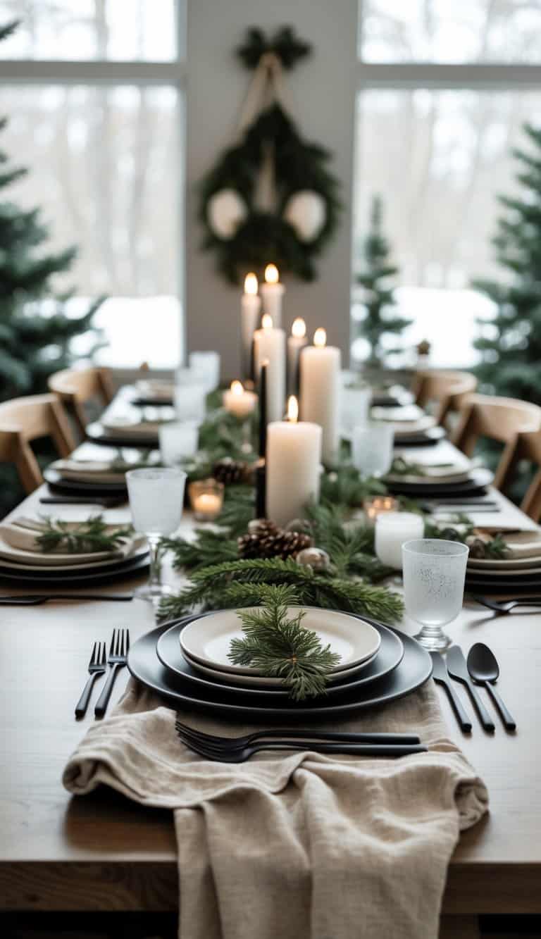 25 Winter Dinner Party Tablescape Ideas for Warm Gatherings