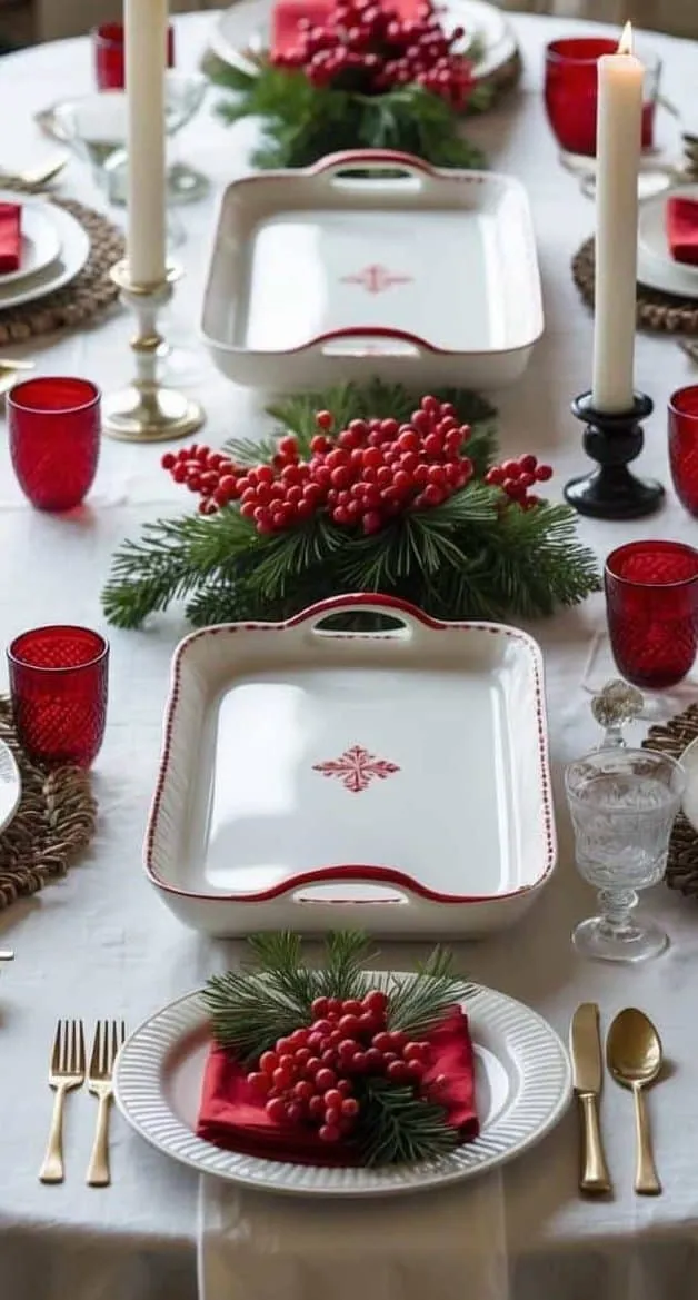 26 Red and White Tablescape Ideas for Stunning Gatherings
