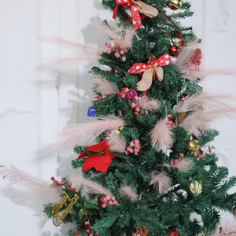 28pcs artificial pampas grass christmas decorations - Temu Mauritius