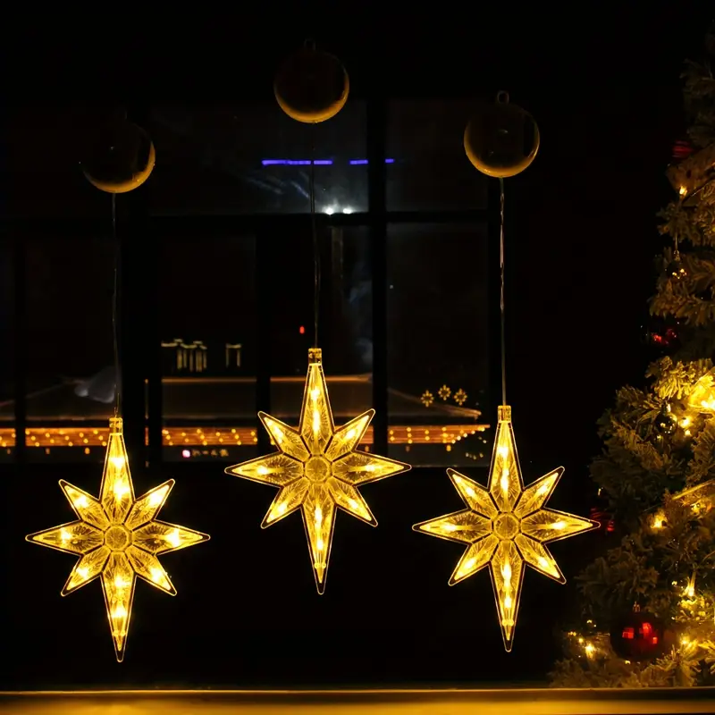 2pcs christmas festival suction cup string lights - Temu Cyprus