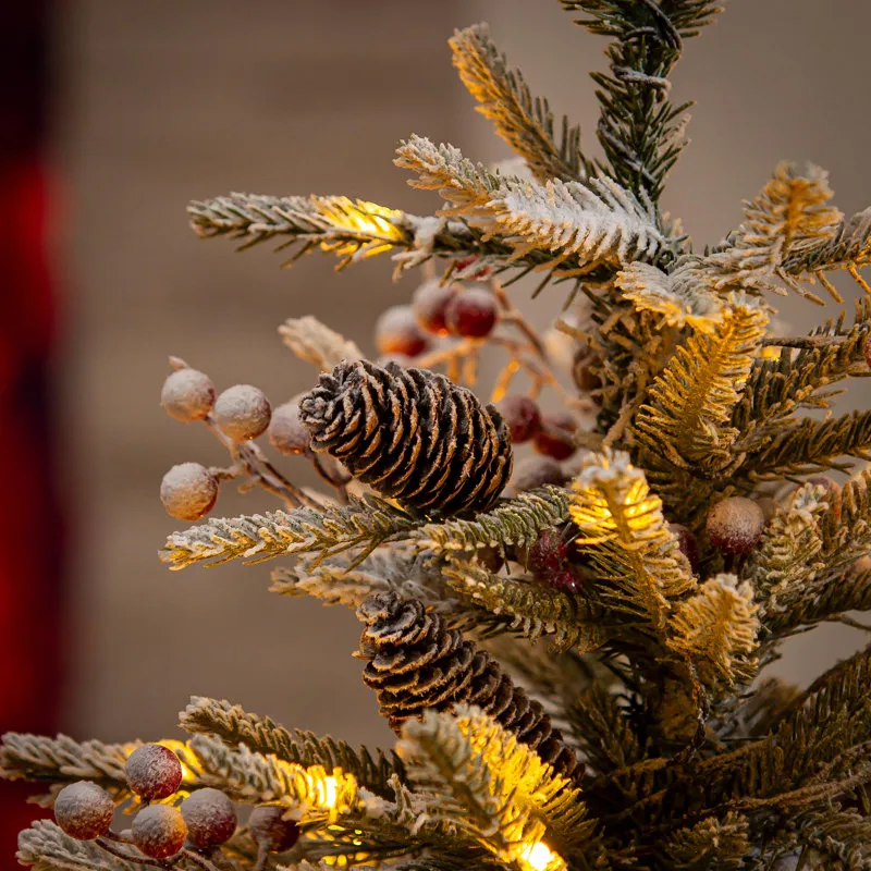 35' Frosted Pine Tree