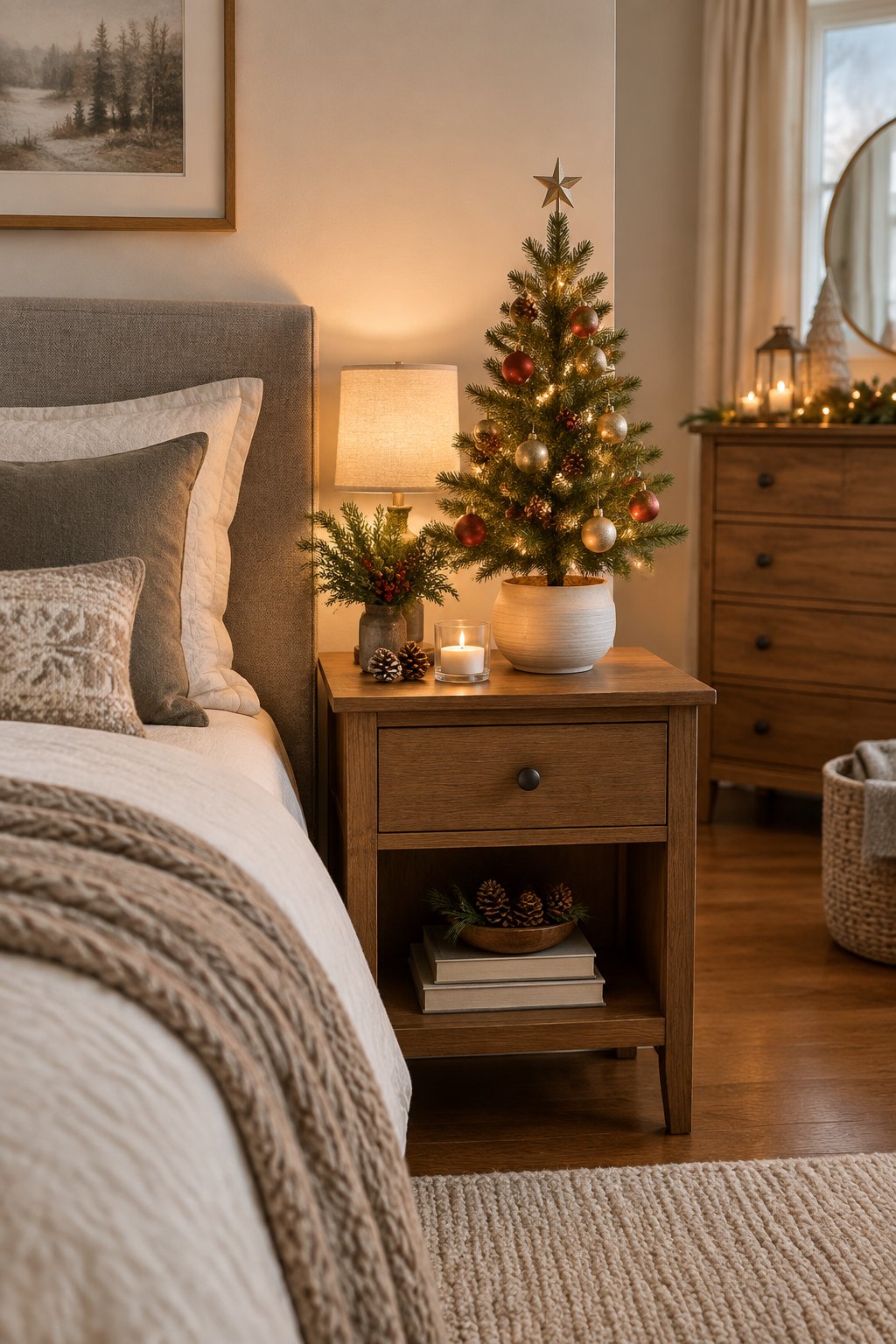 36 Christmas Bedroom Decor Ideas for a Cozy Holiday Retreat