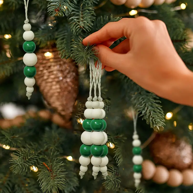 3pcs set christmas tree beaded pendants christmas - Temu United Arab  Emirates