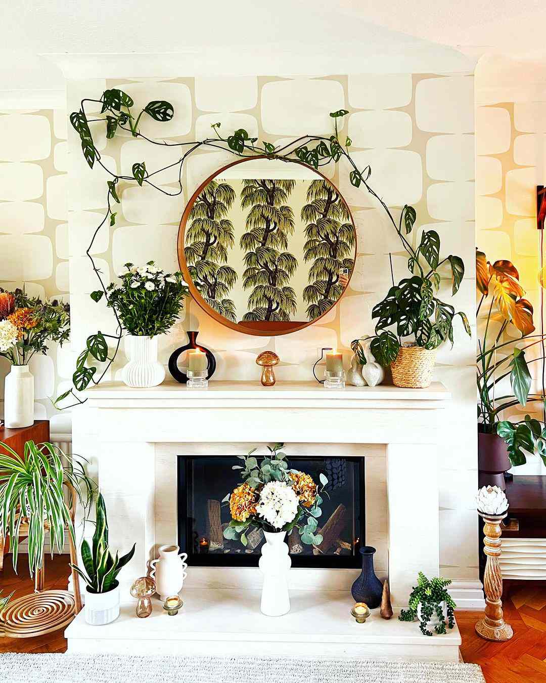 44 Fireplace Mantel Decor Ideas for Every Season