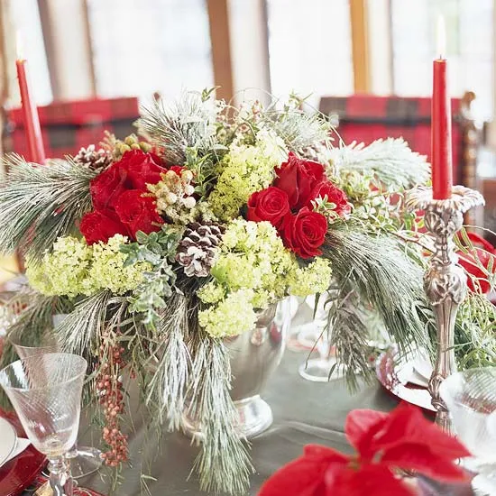44 Flower Arrangements for Christmas