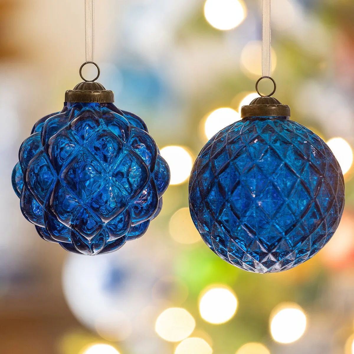4.5'' Glass Ball Ornament (Set of 6) Park Hill Collection