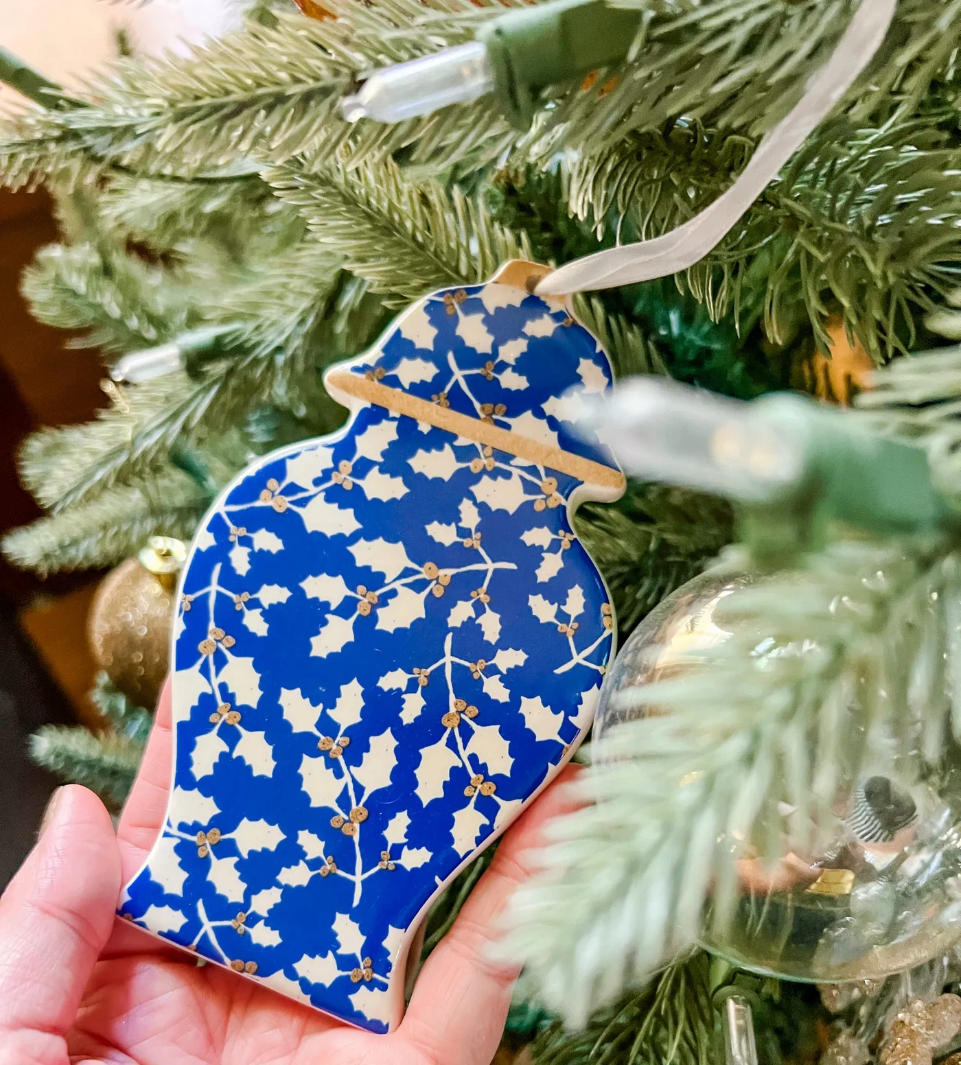 6' Ginger Jar Cut Out Ornament Set of 3