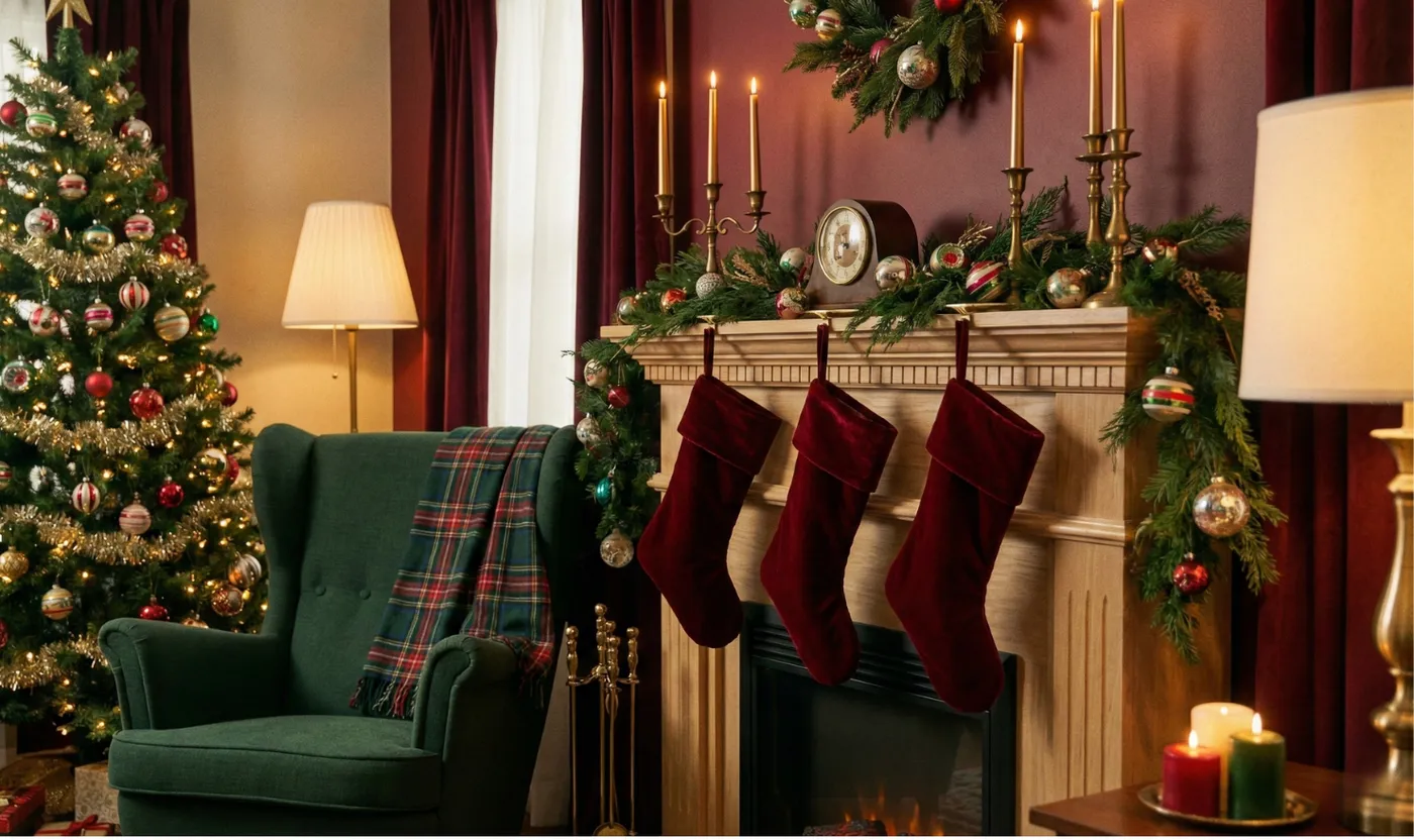 6 “Retro” Christmas Decor Ideas That Feel Cozy – Acanva Home