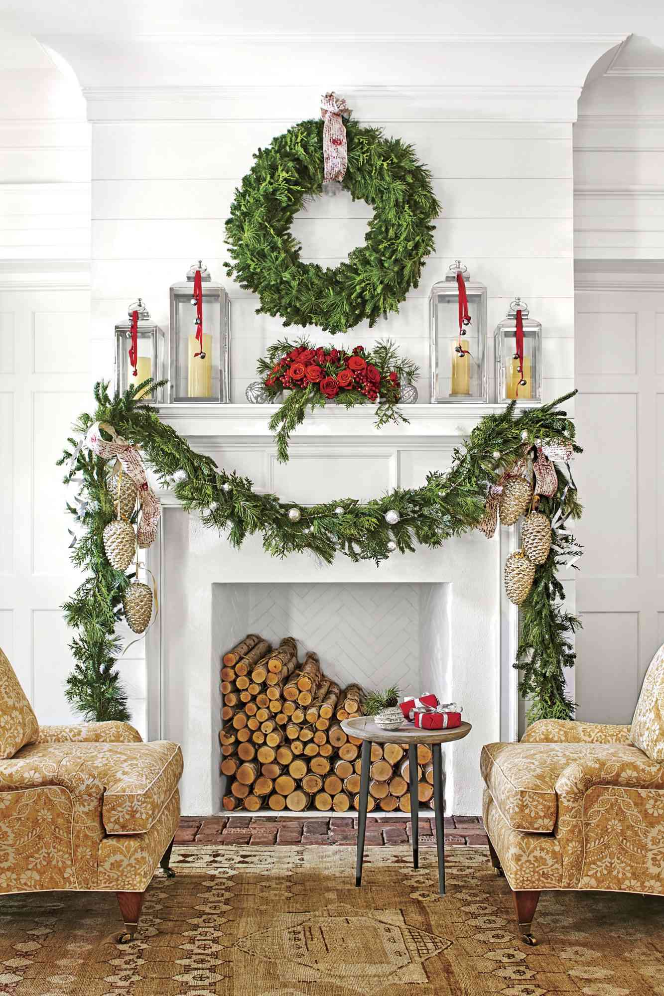 70 Ways To Decorate With Fresh Christmas Greenery