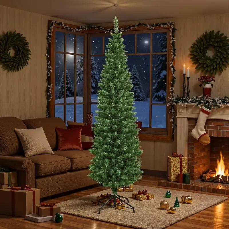 8 pencil christmas tree pvc artificial christmas - Temu Cyprus