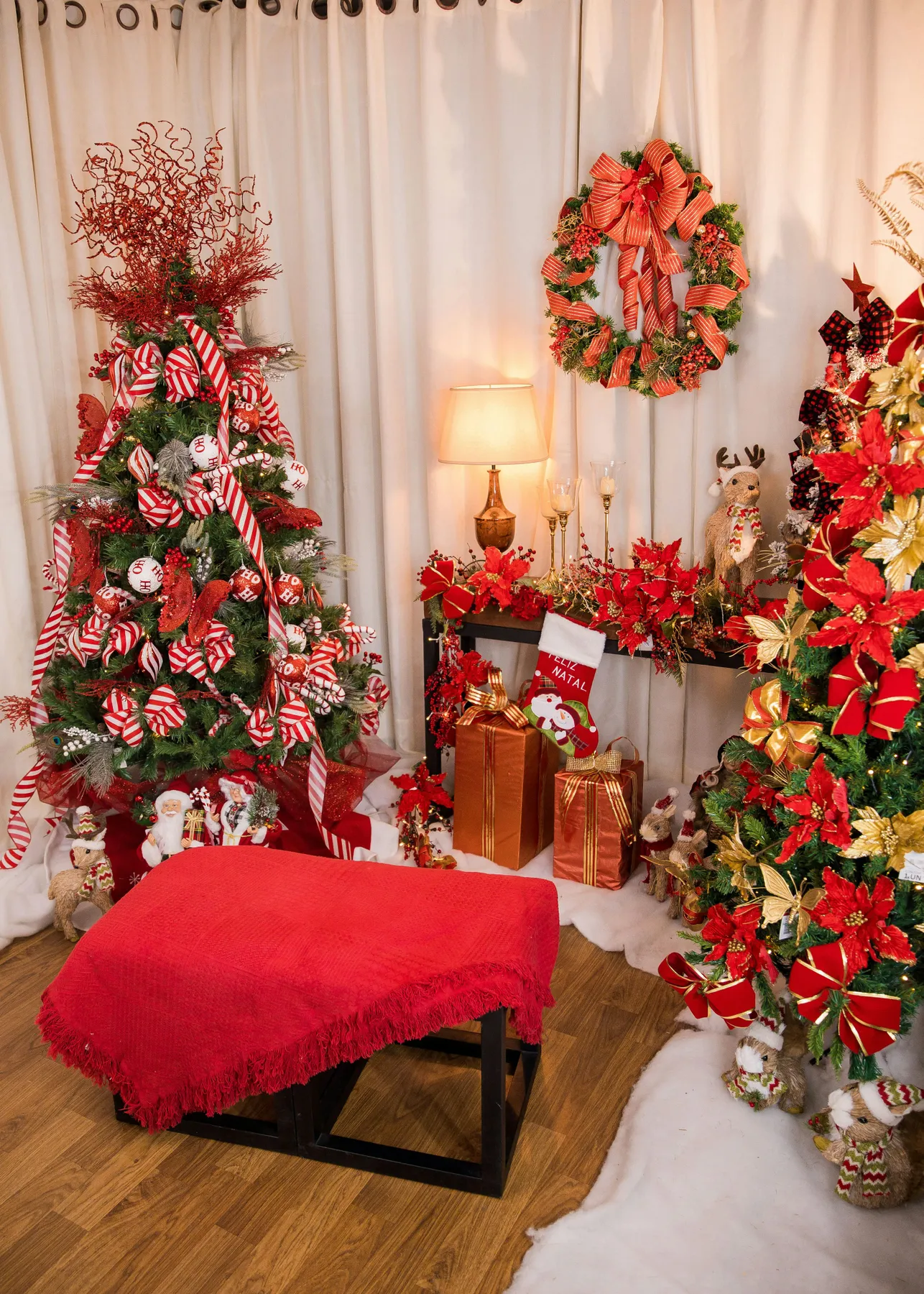 A decorated christmas tree in a living room - Free Photo on Unsplash