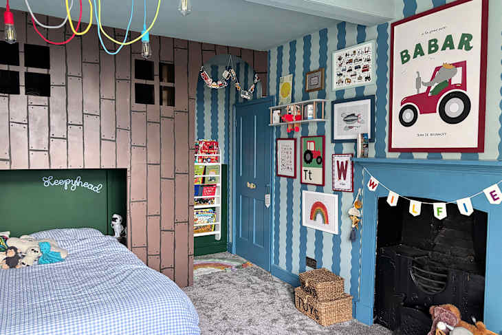 A Kid's “Sad and Dreary” Bedroom Got a Whimsical Makeover | Cubby