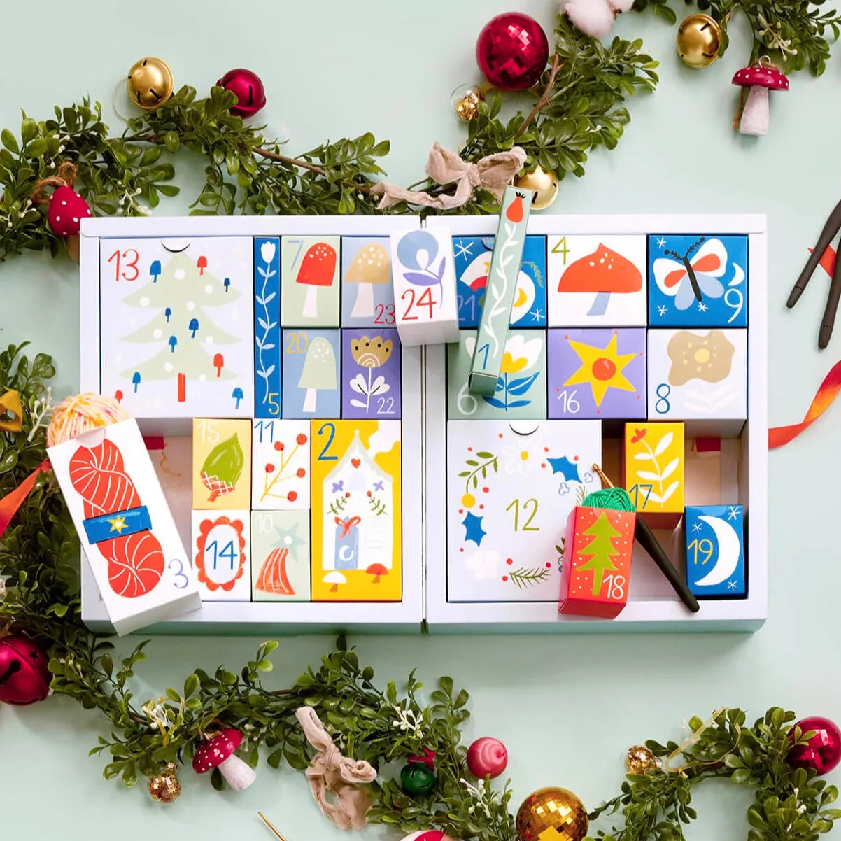 A Magical Crochet Advent Calendar – Lottie & Albert