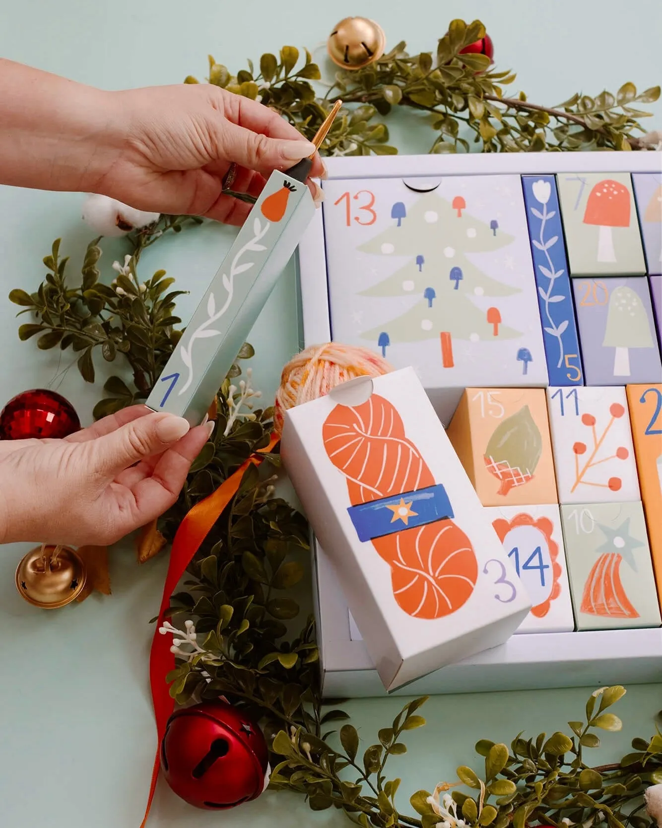 A Magical Crochet Advent Calendar – Lottie & Albert