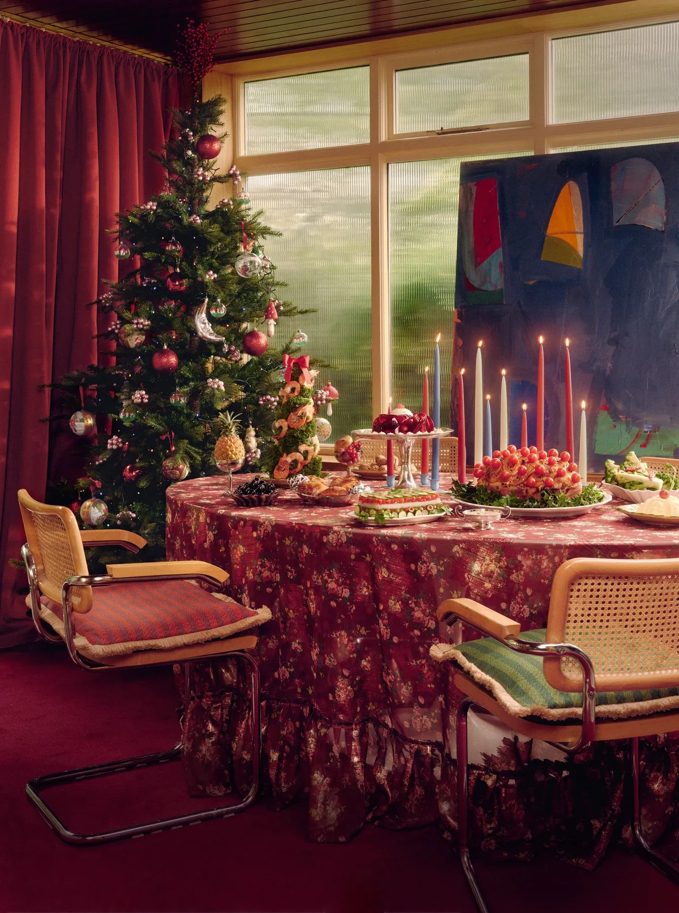 A shoppable scheme for fantastically kitsch Christmas hosting | House & Garden