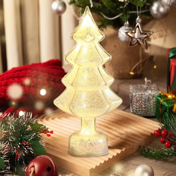 ABPWLY Glowing Large Christmas Tree Table Ornament Candy Color Night Light  Holiday Party Scene Decoration Versatile Modern Display 9.25x3.54in -  Walmart.ca
