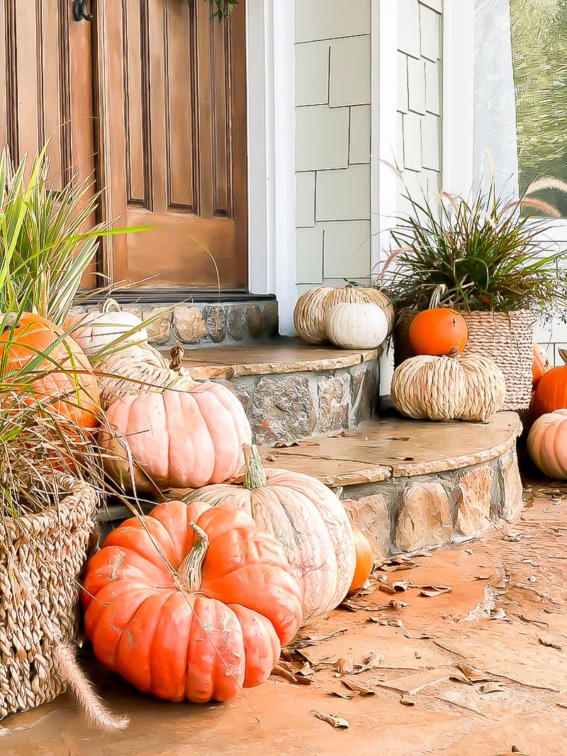 All The Fall Feels Front Porch - Duke Manor Farm by Laura Janning