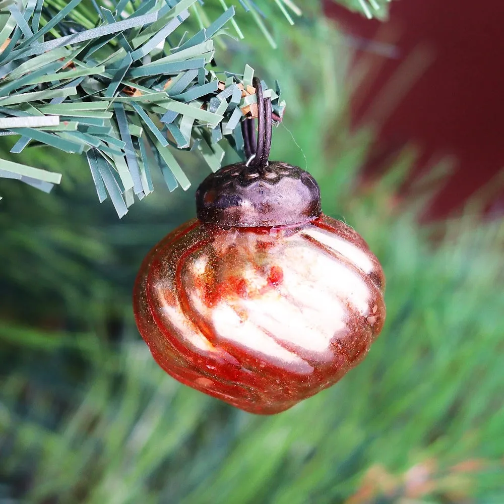 Amber Glass Christmas Ornaments – Shop Handmade Holiday Decor – Christmas Ornaments Online