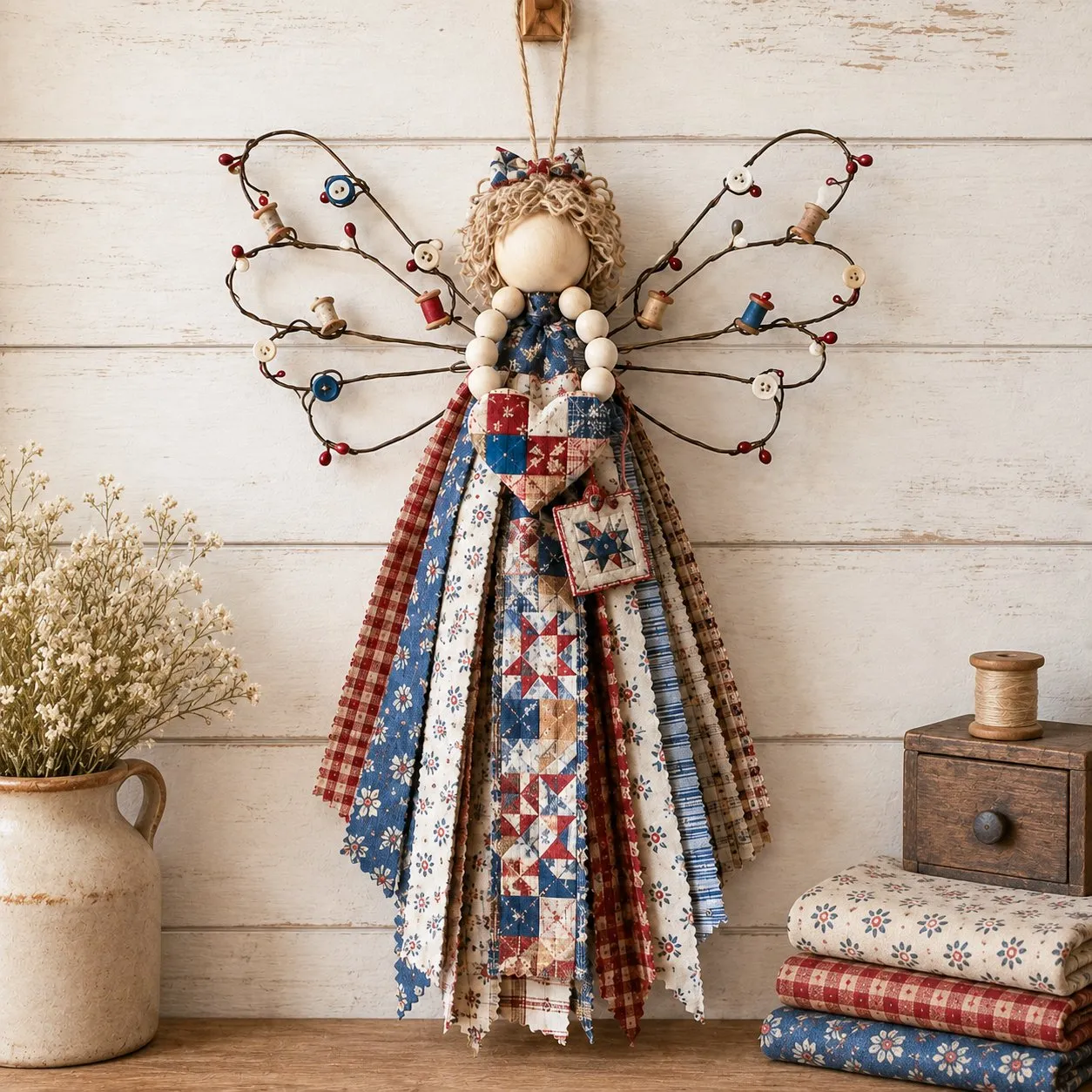 Angel Fabric Hanging DIY Kit – DXQNK