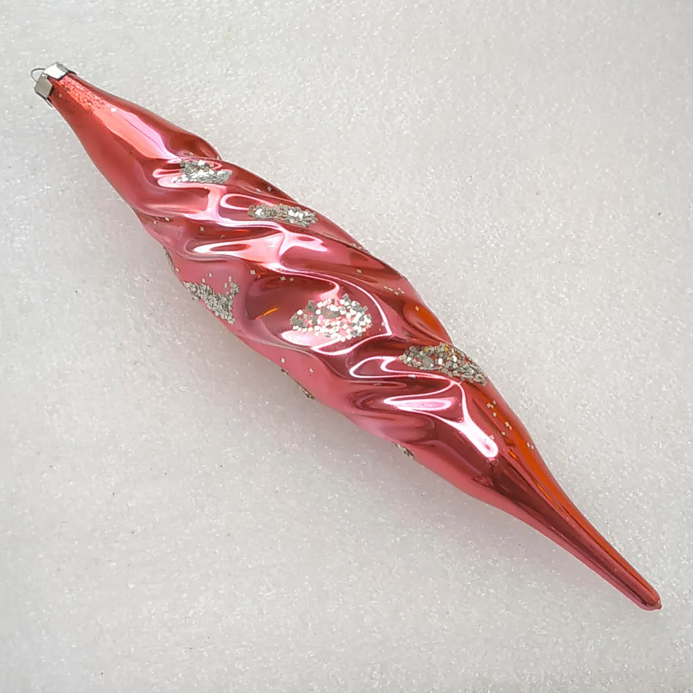 Antique Vintage Silver Glass Christmas Ornament Tree USSR Icicle – Eugene's Vintage Christmas Ornaments