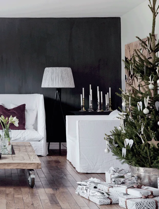 Apartment Tour: Christmas in the Colours of Nature | L'Essenziale