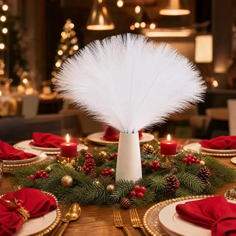 artificial pampas grass bohemian decor christmas home - Temu Cyprus