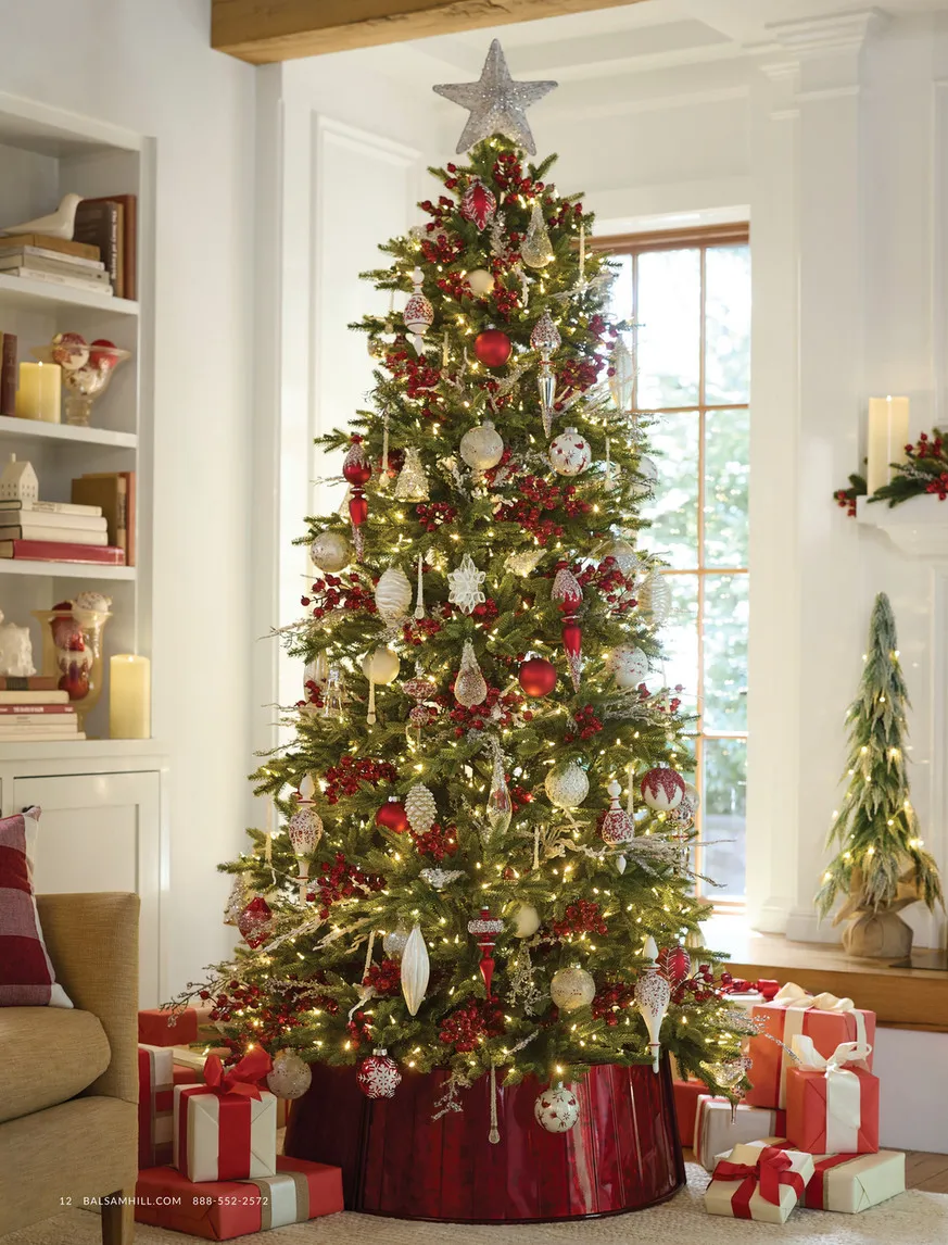 Balsam Hill - 2024 Holiday 2 - Christmas Red Tree Collar