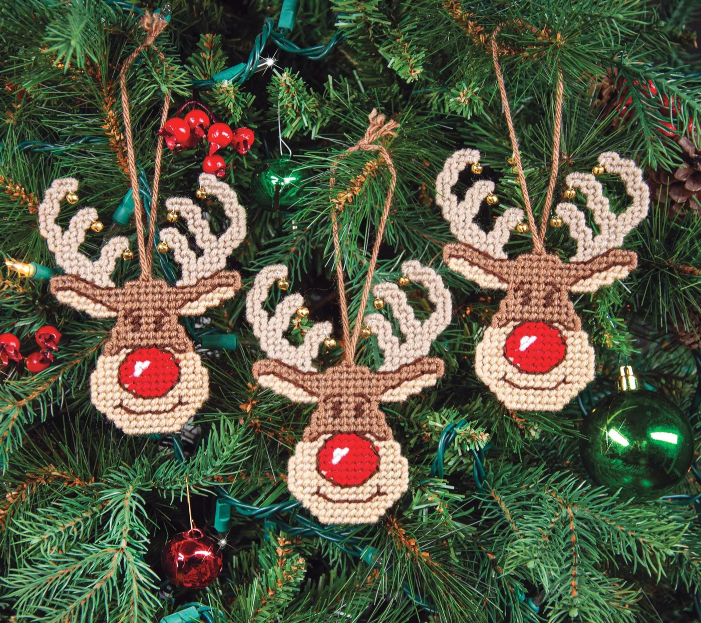 Beaded Ornaments Mary Maxim Christmas Ornaments Vintage Lot Of Mary Maxim Handmade Satin Sequin Beaded Christmas