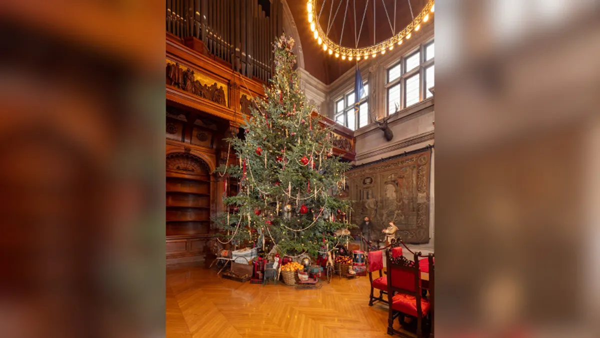 Biltmore Estate's 130th Christmas Tree raising celebrates resilience after  Hurricane Helene :: WRAL.com
