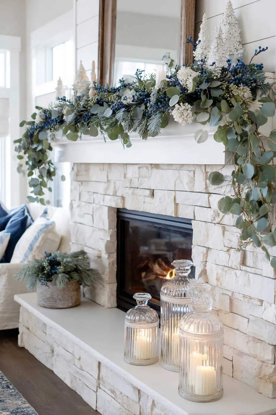 Blue and White Christmas Decor Ideas with Timeless Holiday Style – jane at  home