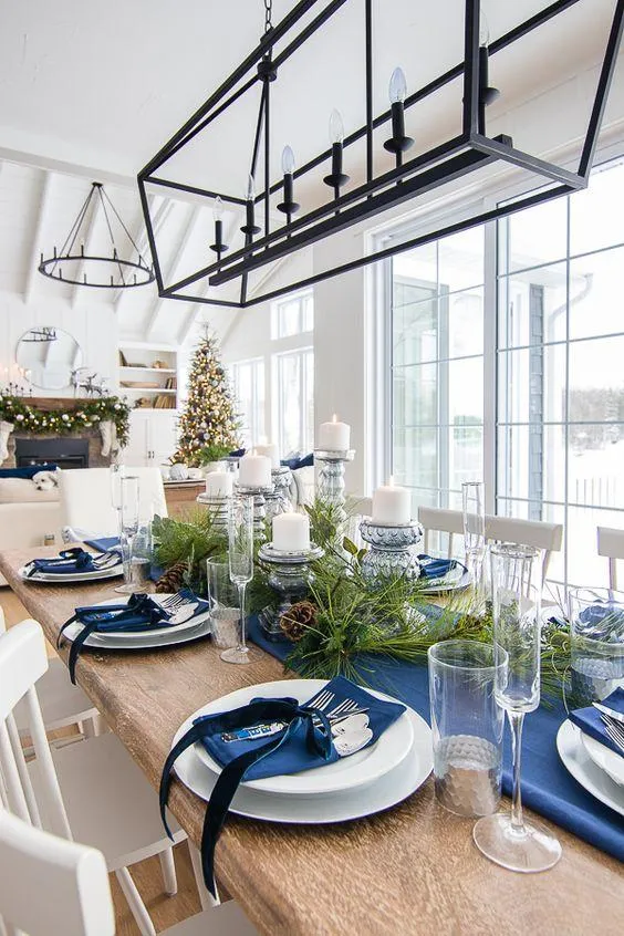 Blue and White Christmas Decor Ideas with Timeless Holiday Style – jane at home