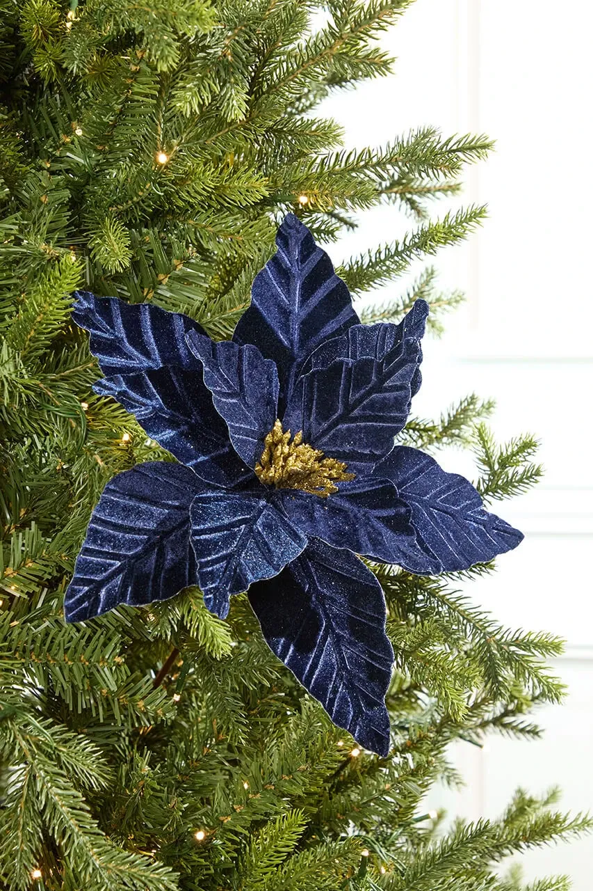 Blue Christmas Decorations | Lattice Ribbon | Decorator's Warehouse