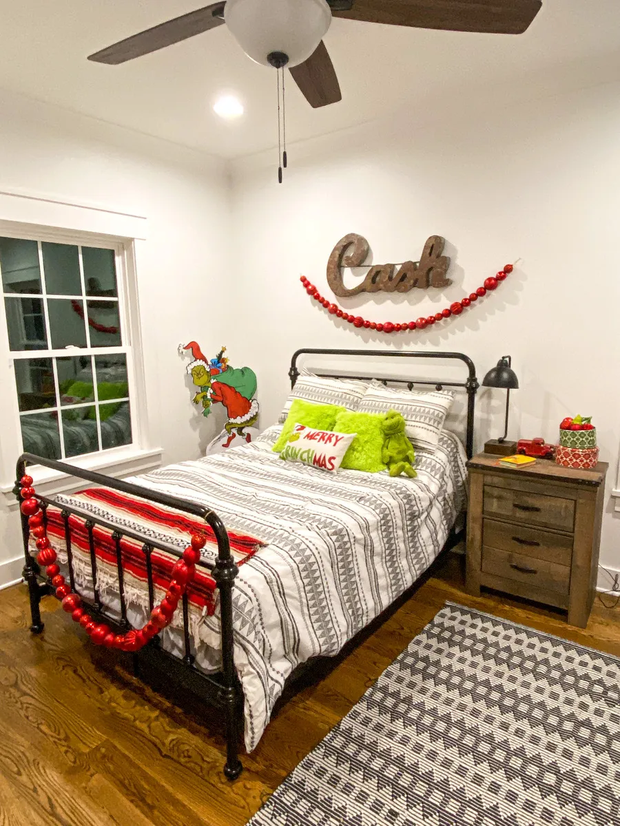 Cash's Grinch Room – Brooke Carmean