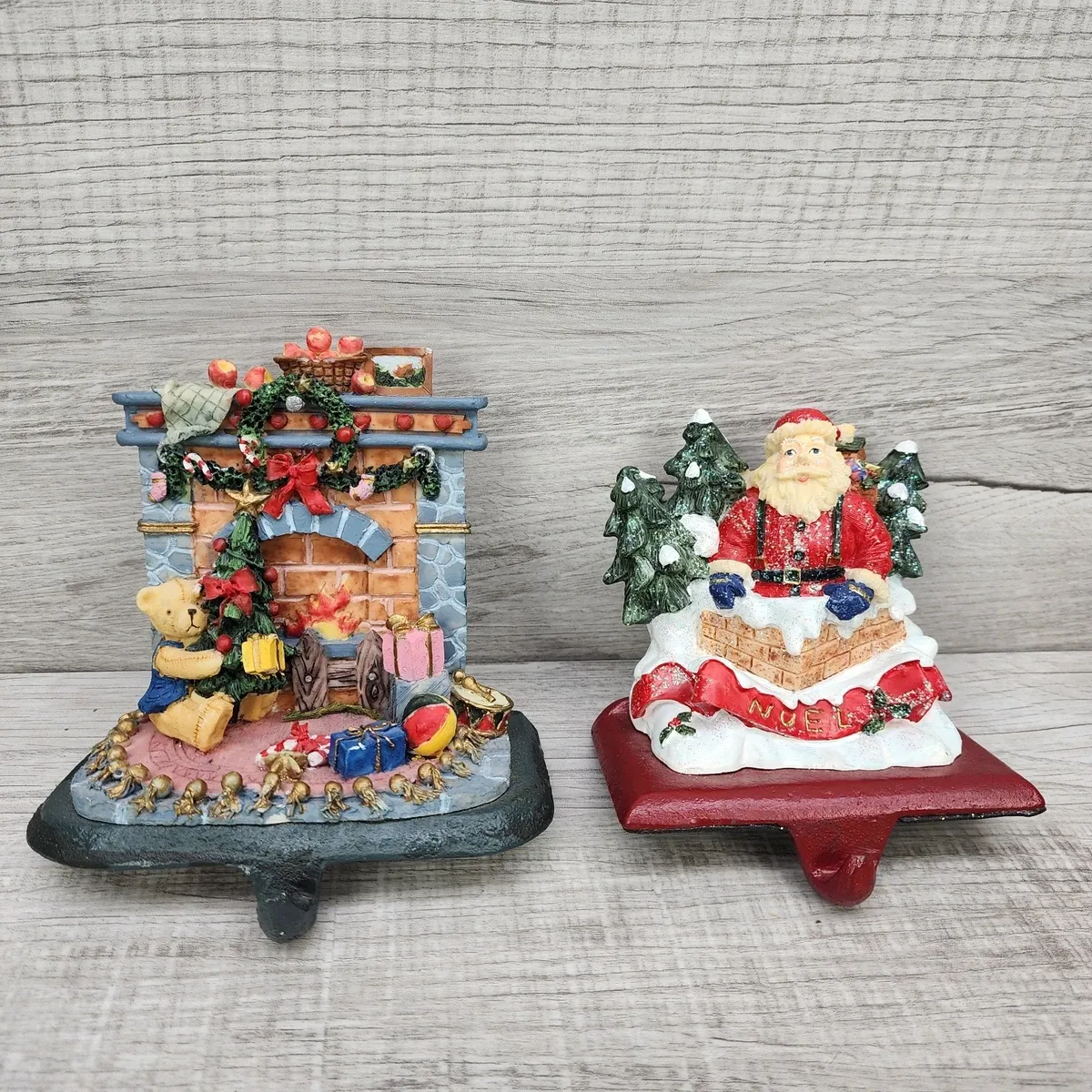 Cast Iron Christmas Stocking Hanger for sale | eBay