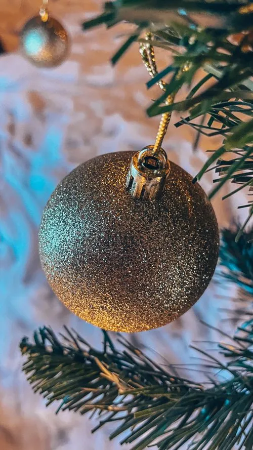 Christmas Ball in Close Up Shot · Free Stock Photo